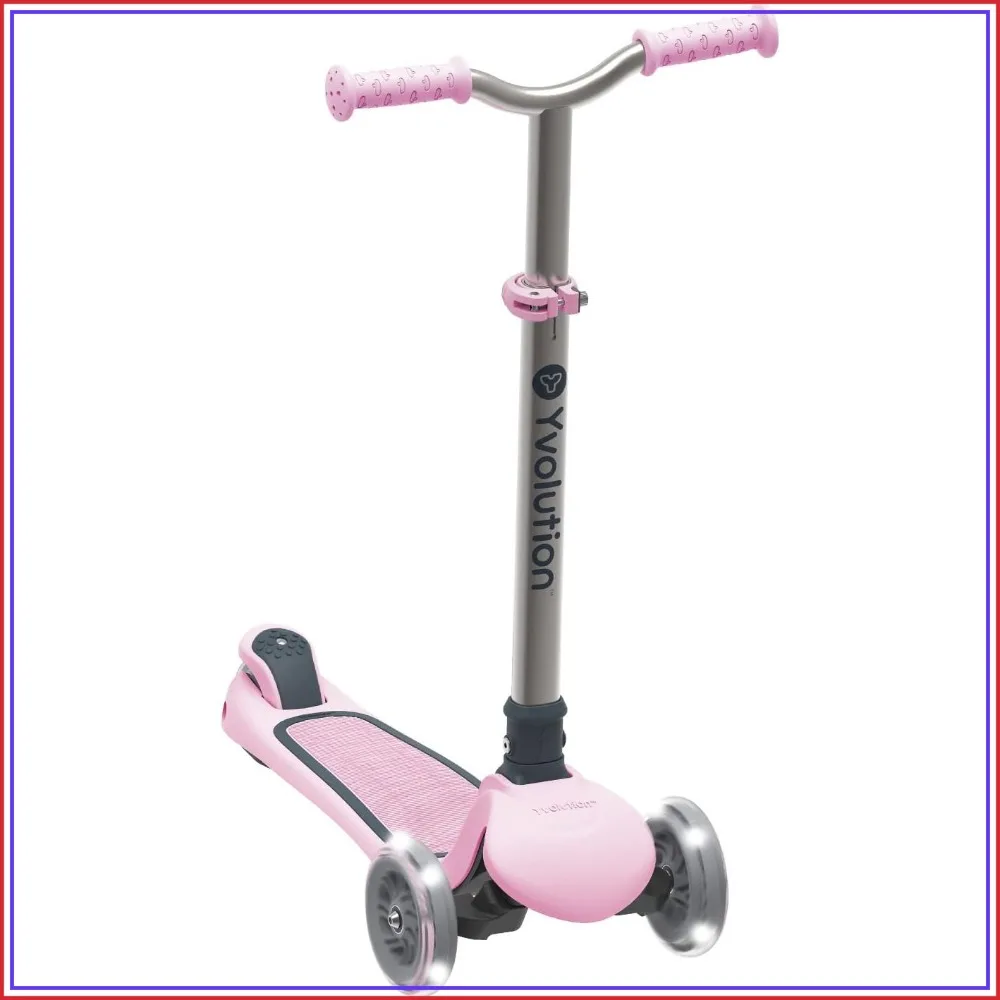 3 Wheel Scooter for Kids Ages 3-8, Adjustable Height, Lean to Steer, LED Wheels
3 Wheel Scooter for Kids Ages 3-8, Adjustable Height, Lean to Steer, LED Wheels