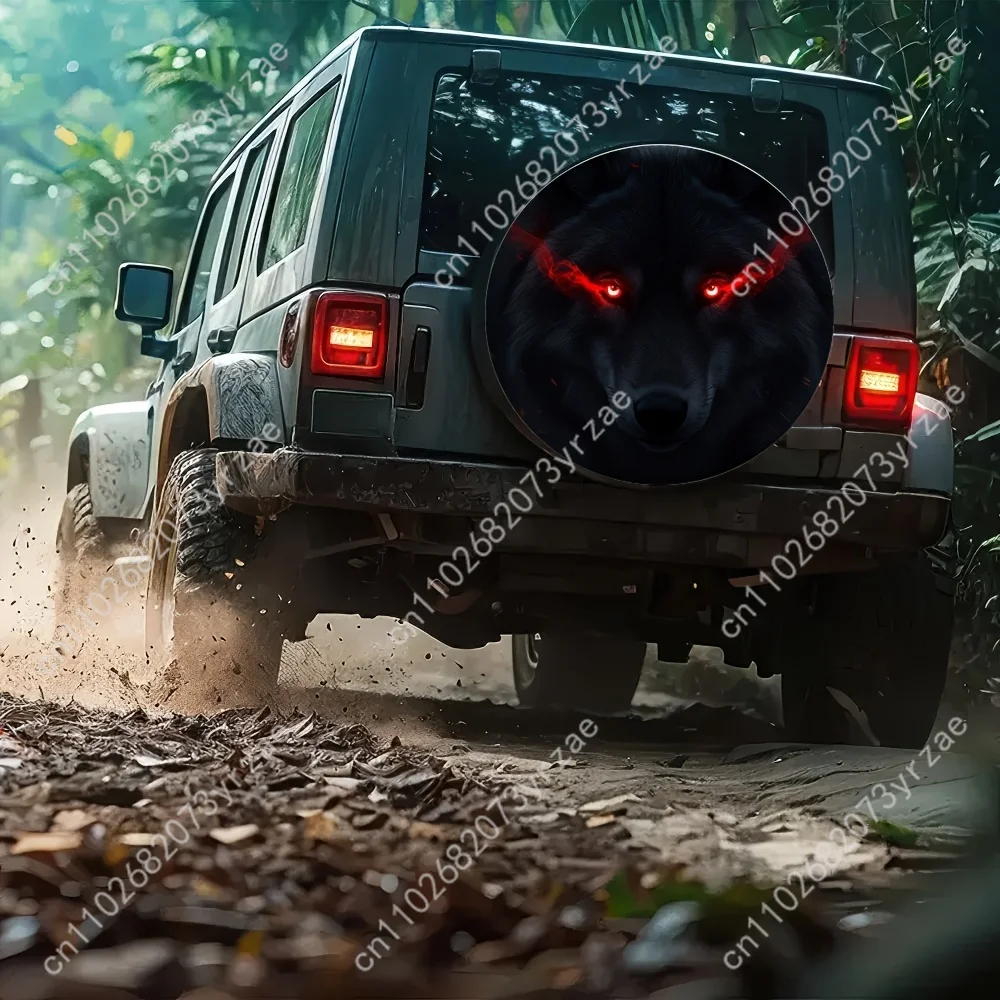 Red Eyed Wolf Various Models Spare Car Tire Cover Sand Dust Prevention Protect Wind Rain Tire Cover Sturdy Durable Tire Covers
Red Eyed Wolf Various Models Spare Car Tire Cover Sand Dust Prevention Protect Wind Rain Tire Cover Sturdy Durable Tire Covers