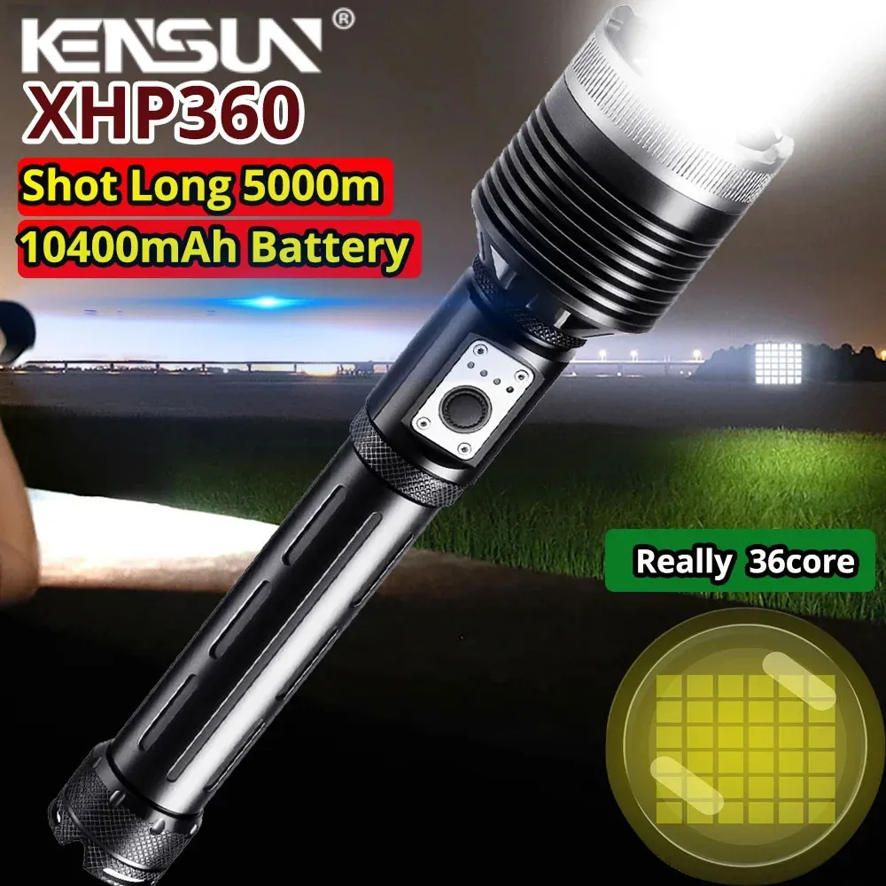 Мощный светодиодный фонарик XHP360 с ЖК-дисплеем питания, USB перезаряжаемый сильный свет, фонарь, водонепроницаемый фонарик для кемпинга
Мощный светодиодный фонарик XHP360 с ЖК-дисплеем питания, USB перезаряжаемый сильный свет, фонарь, водонепроницаемый фонарик для кемпинга