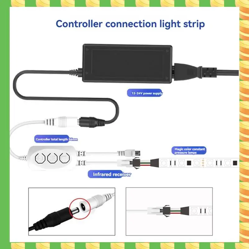 Светодиодный контроллер AB53, 44 клавиши, Bluetooth, голосовая активация, интеллектуальное затемнение, цветовая температура, контроллер освещения 
Светодиодный контроллер AB53, 44 клавиши, Bluetooth, голосовая активация, интеллектуальное затемнение, цветовая температура, контроллер освещения