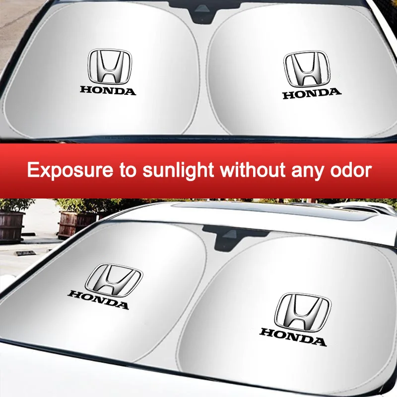 Car Front Window Sunshade Cover Parasol Windshield Sun Visor Sunscreen For Honda Mugen Power Civic Accords CRV Hrv Jazz CBR VFR
Car Front Window Sunshade Cover Parasol Windshield Sun Visor Sunscreen For Honda Mugen Power Civic Accords CRV Hrv Jazz CBR VFR