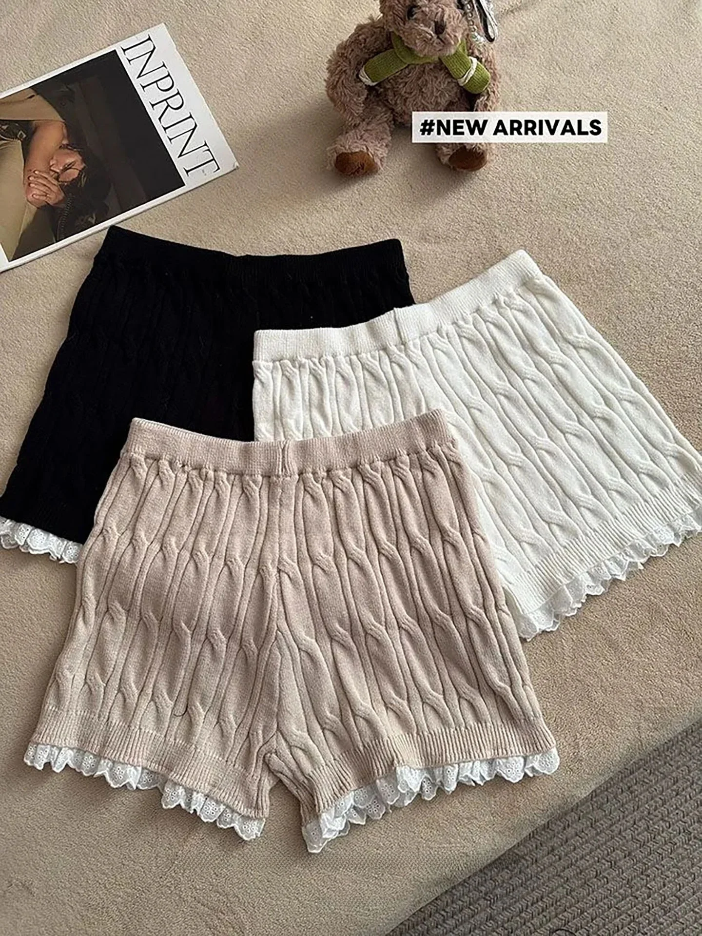 Женские повседневные брюки весна 2026: Новинка, эластичные, мягкие, с кружевной отделкой, в корейском стиле, для офиса, с высокой талией, прямые штанины
Женские повседневные брюки весна 2026: Новинка, эластичные, мягкие, с кружевной отделкой, в корейском стиле, для офиса, с высокой талией, прямые штанины