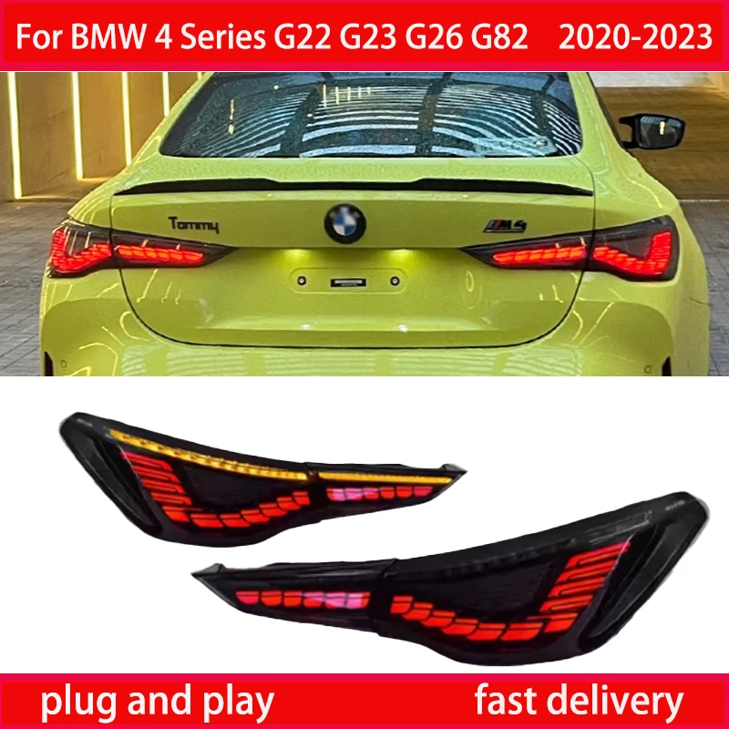 Автомобильные задние фонари для BMW серии 4 M4 G22 2020-2021-2022-2023, светодиодные задние фонари, дневные ходовые огни, динамические указатели поворота
Автомобильные задние фонари для BMW серии 4 M4 G22 2020-2021-2022-2023, светодиодные задние фонари, дневные ходовые огни, динамические указатели поворота