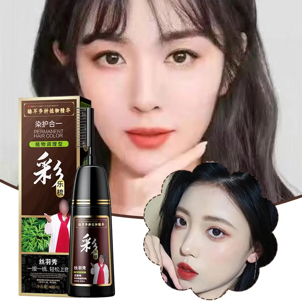 Natural Plant Herbal Hair Dye Fast Repairs Gray White Hair Non-irritating Long Lasting Hair Care Products For Women Men 400 P0X1
Natural Plant Herbal Hair Dye Fast Repairs Gray White Hair Non-irritating Long Lasting Hair Care Products For Women Men 400 P0X1