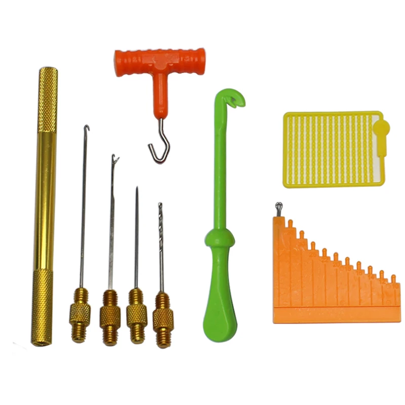 4 in 1 Multi-Function Carp Fishing Tool Feeder Needle Boilie Drill Boilie Stop Hair Gauge Knot Puller Loop Typer Fishing Tackle
4 in 1 Multi-Function Carp Fishing Tool Feeder Needle Boilie Drill Boilie Stop Hair Gauge Knot Puller Loop Typer Fishing Tackle