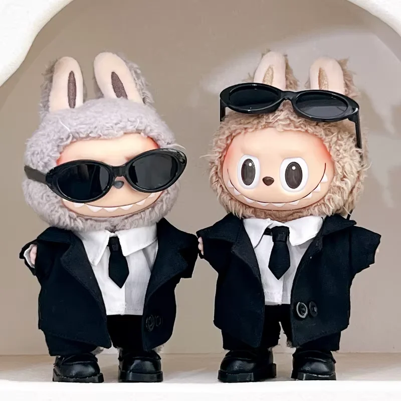 Mini Doll'S Clothes Outfit Accessories For 15-17cm Ropa Labubu and 10cm cotton doll Vest pants shirt suit 4-piece set Clothing
Mini Doll'S Clothes Outfit Accessories For 15-17cm Ropa Labubu and 10cm cotton doll Vest pants shirt suit 4-piece set Clothing