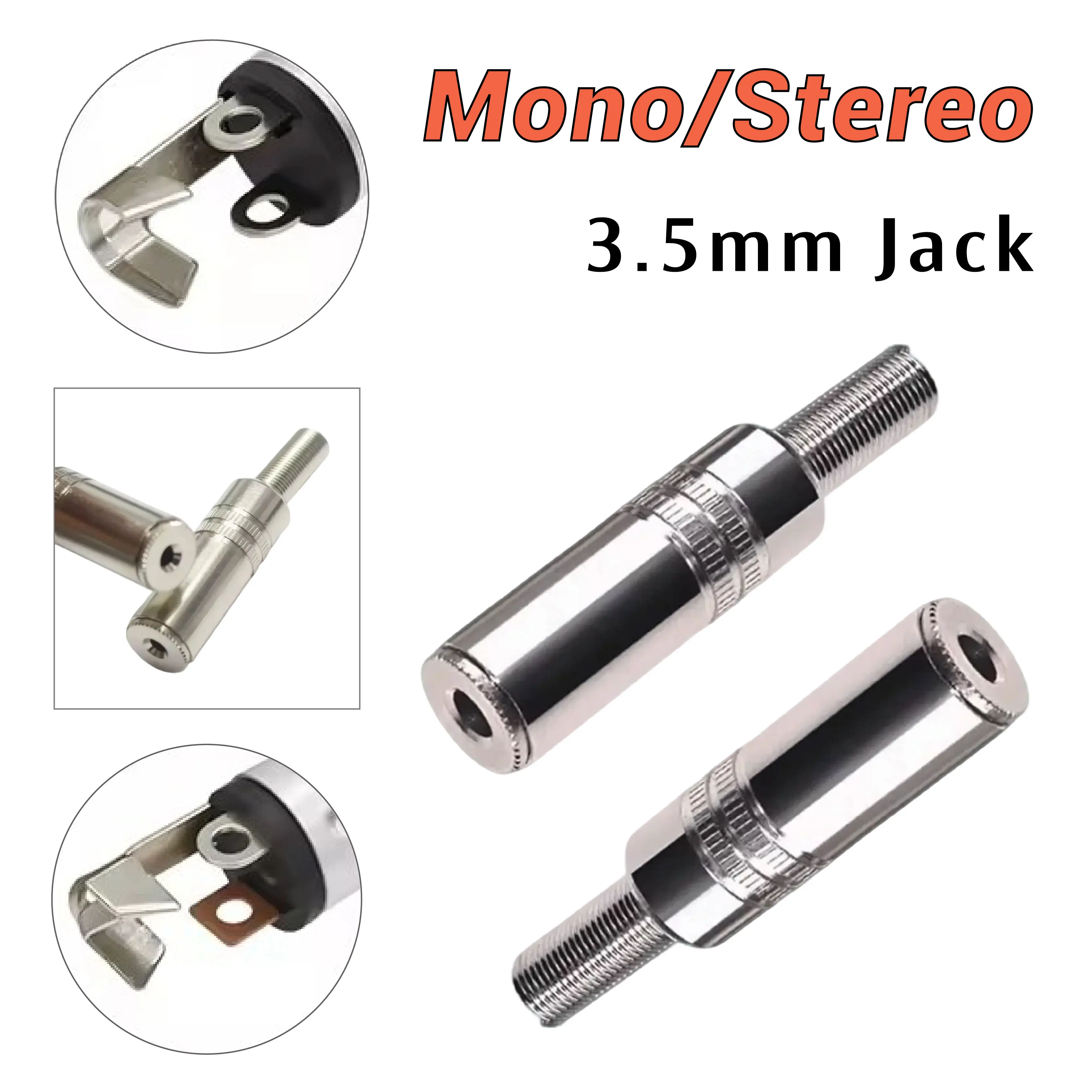 Металлическая розетка, моно стерео разъем, гнездо 3,5 мм, 2/3 полюса, аудиопровод для пайки для видео наушников
Металлическая розетка, моно стерео разъем, гнездо 3,5 мм, 2/3 полюса, аудиопровод для пайки для видео наушников