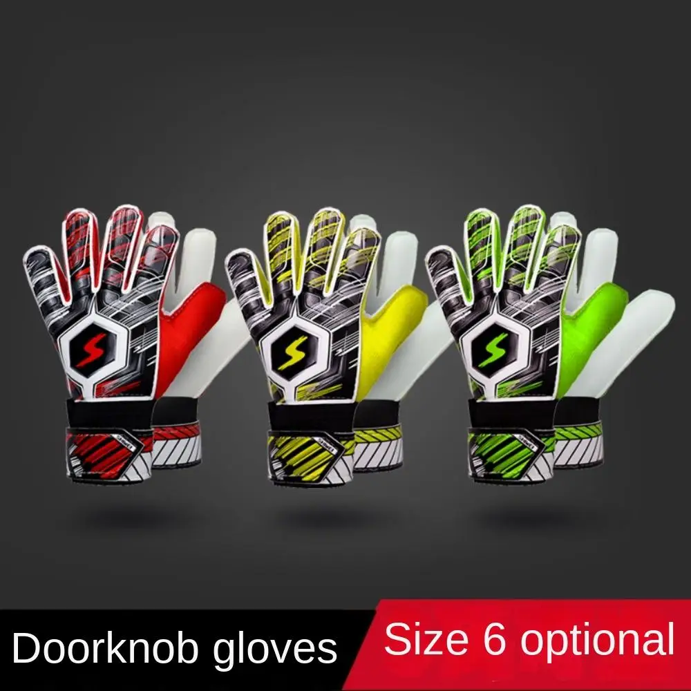 1 Pair Finger Protection Goalkeeper Gloves Cushioning Antiskid Kids Goalie Gloves Wear Resistant Breathable
1 Pair Finger Protection Goalkeeper Gloves Cushioning Antiskid Kids Goalie Gloves Wear Resistant Breathable