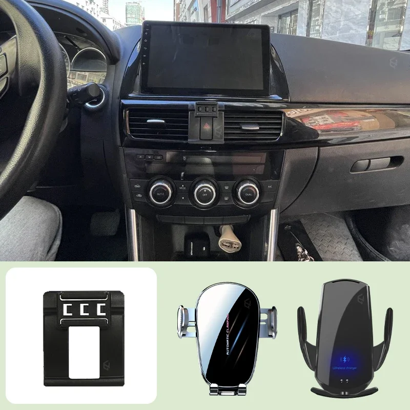 Car Mobile Phone Holder For Mazda CX-5 2013-2014 Car Special Bracket Base Mobile Support Wireless Charging Bracket Accessories
Car Mobile Phone Holder For Mazda CX-5 2013-2014 Car Special Bracket Base Mobile Support Wireless Charging Bracket Accessories