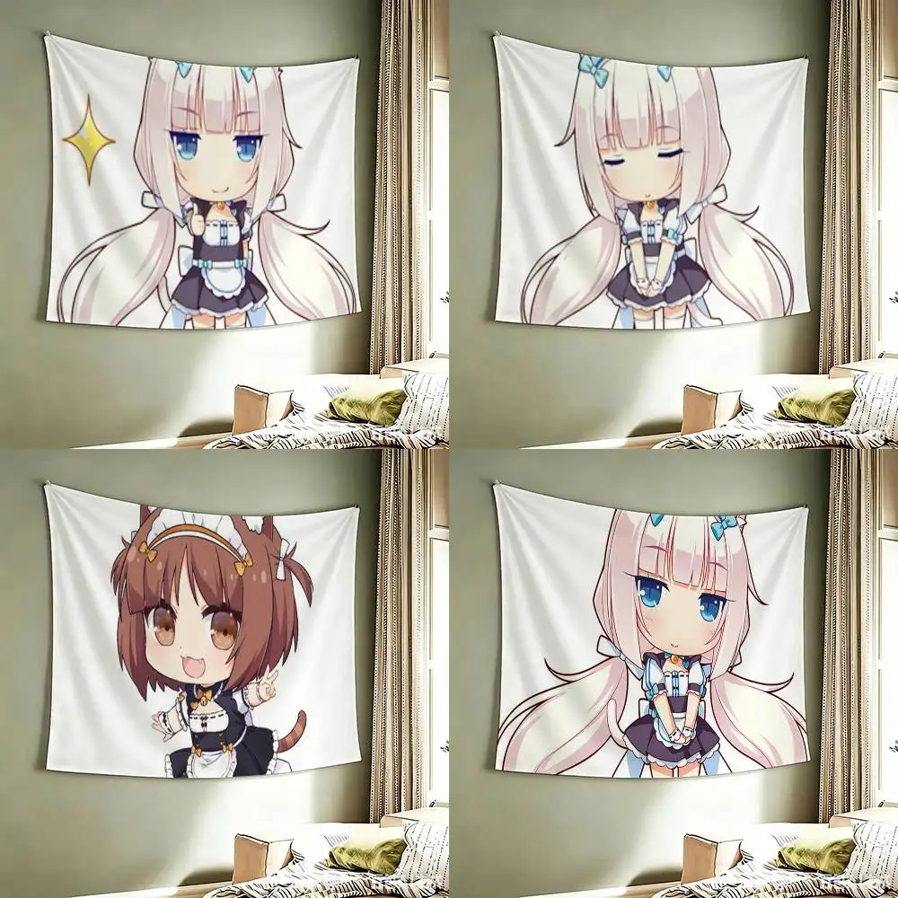 Nekopara Chibi vanilla Chocola Anime Game flag Best Price Decoration Outdoor Picnic Party Art Hanging Party
Nekopara Chibi vanilla Chocola Anime Game flag Best Price Decoration Outdoor Picnic Party Art Hanging Party