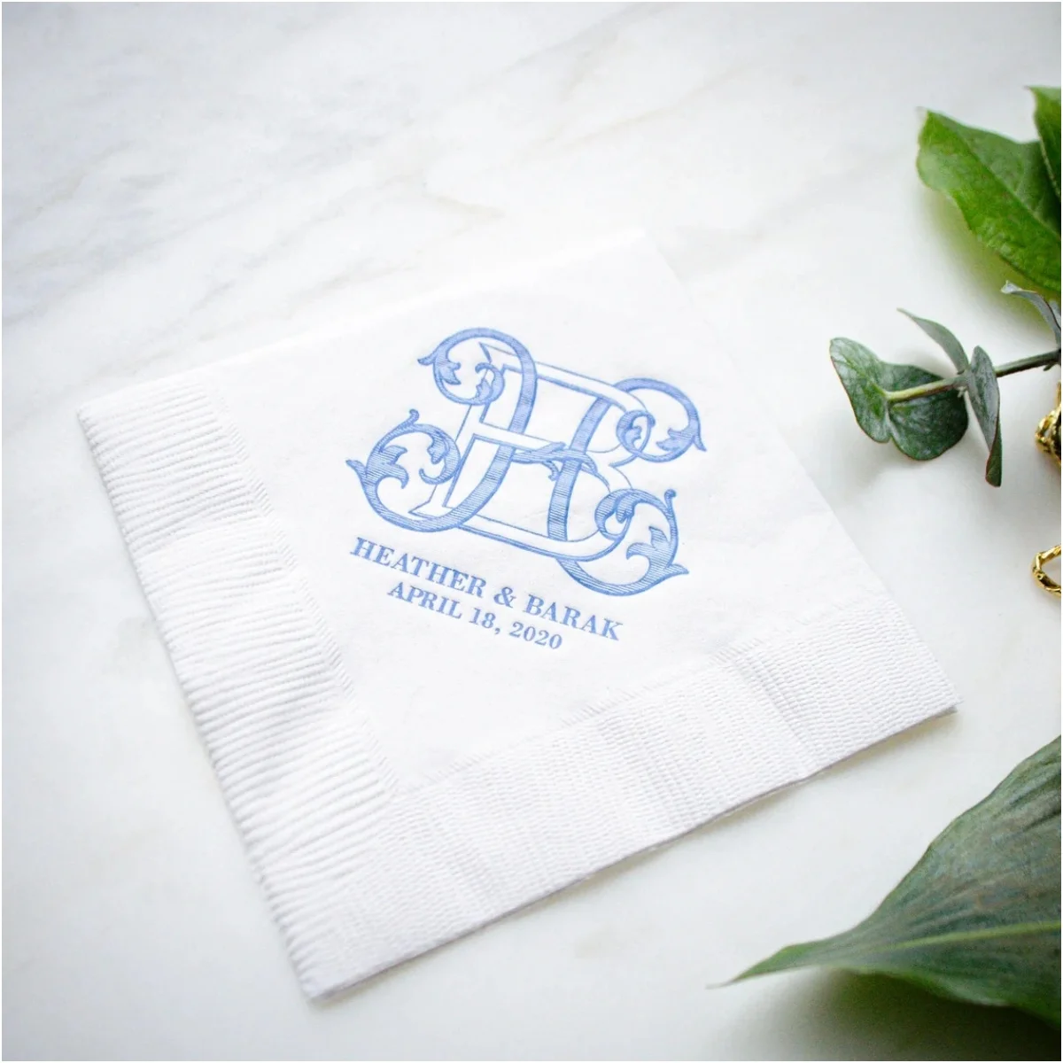 50 Wedding Logo Napkins, Interlocking Monogram Custom Cocktail Napkins, Foil Printed Napkins, Personalized Napkins, Customized
50 Wedding Logo Napkins, Interlocking Monogram Custom Cocktail Napkins, Foil Printed Napkins, Personalized Napkins, Customized