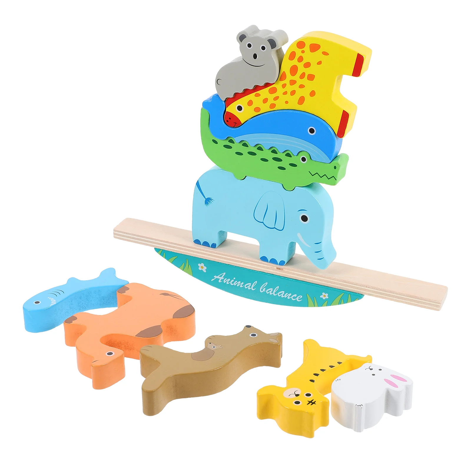 1 Set of Toddler Wooden Stacking Toys Educational Animal Learning Toys Wooden Animal Toys toddler cartoon wooden toy
1 Set of Toddler Wooden Stacking Toys Educational Animal Learning Toys Wooden Animal Toys toddler cartoon wooden toy