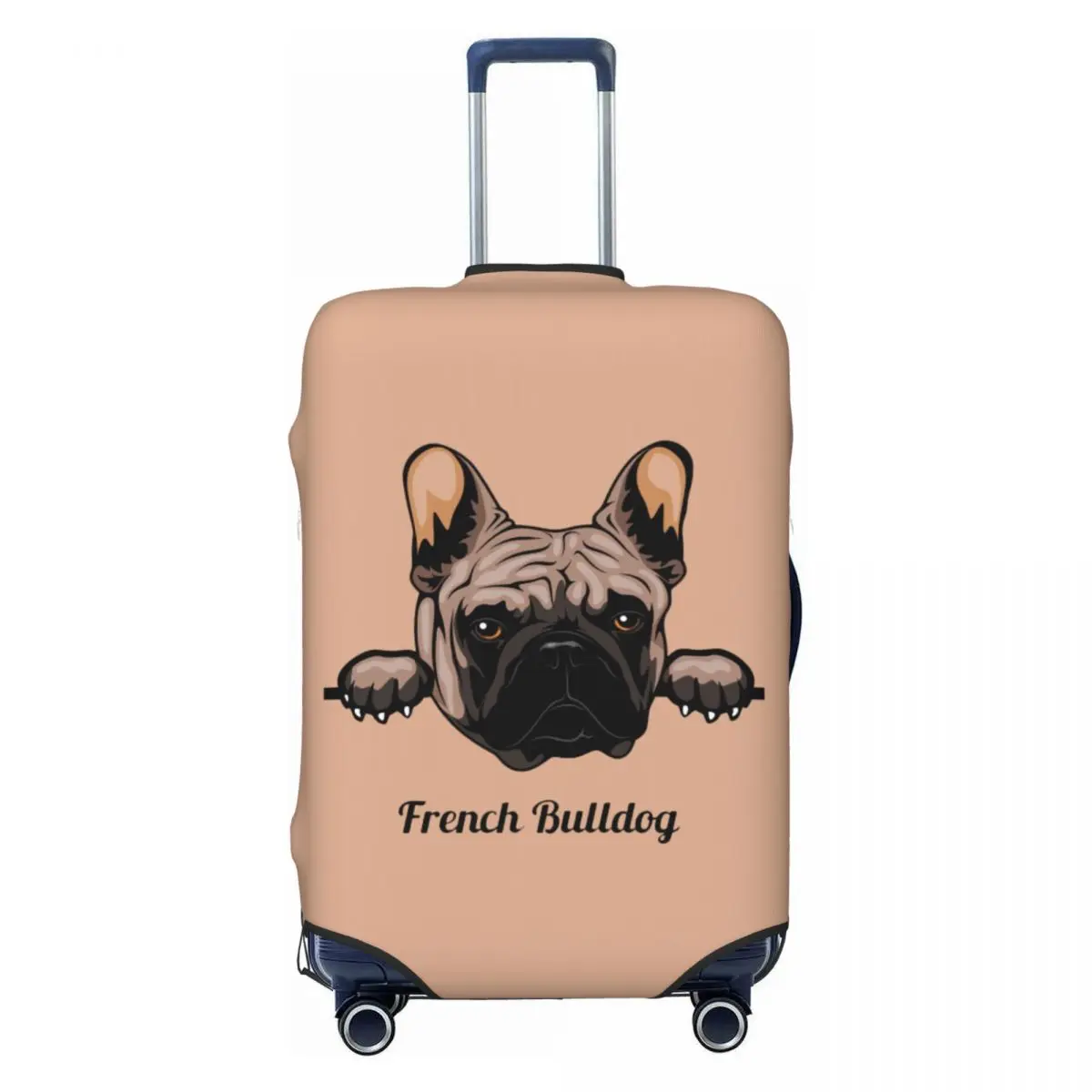 Custom Peeking Dog French Bulldog Travel Luggage Cover Elastic Suitcase Cover Protector Fit 18-32 Inch
Custom Peeking Dog French Bulldog Travel Luggage Cover Elastic Suitcase Cover Protector Fit 18-32 Inch