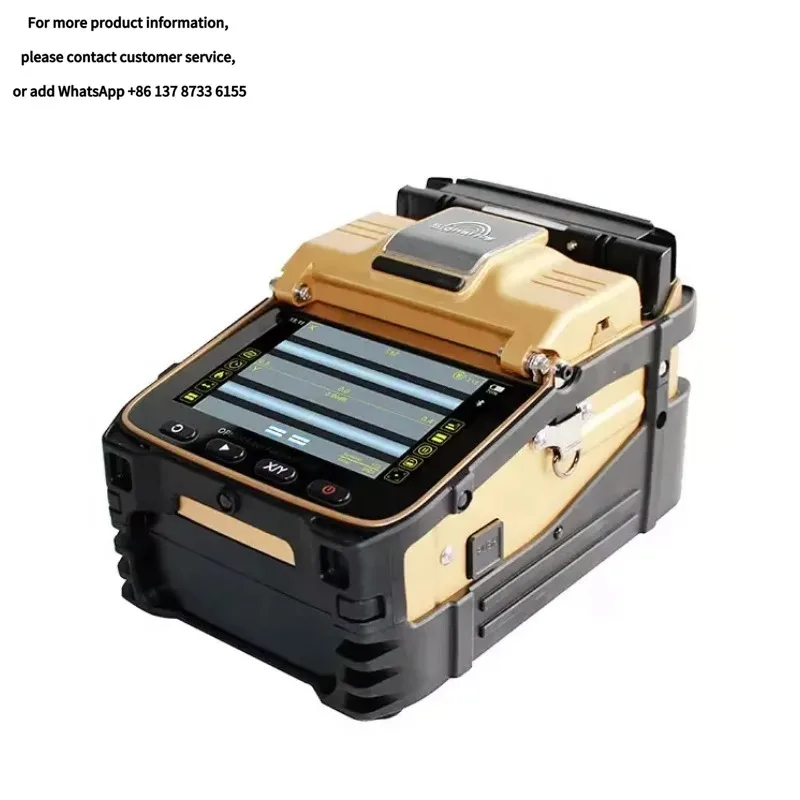 Fiber Optical Fusion Splicer AI-8C Fully Automatic High Precision Portable Optical Fiber Cable Fusion Splicer Machine
Fiber Optical Fusion Splicer AI-8C Fully Automatic High Precision Portable Optical Fiber Cable Fusion Splicer Machine