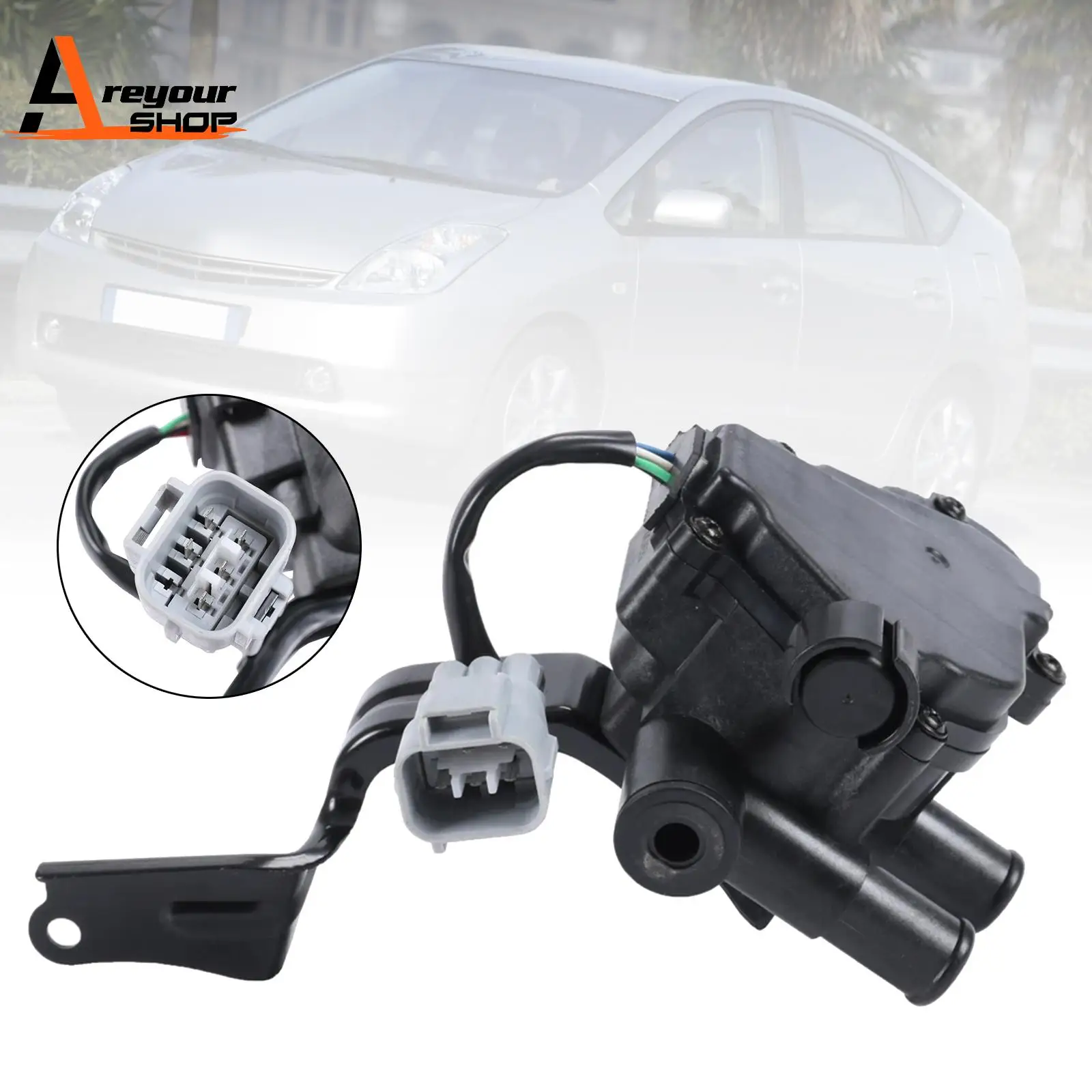 Heater Coolant Control Valve 16670-21010 for Toyota Prius 1.5L L4 2004 2005 2006 2007 2008 2009
Heater Coolant Control Valve 16670-21010 for Toyota Prius 1.5L L4 2004 2005 2006 2007 2008 2009