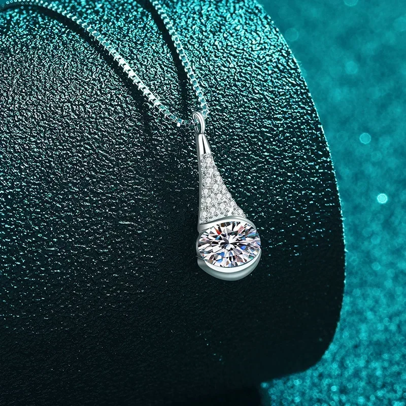 Luxury Platinum Pt950 Necklace Oval 1CT Moissanite Water Droplet Pendant for Women Diamond Box Chain Wedding Fine Jewelry
Luxury Platinum Pt950 Necklace Oval 1CT Moissanite Water Droplet Pendant for Women Diamond Box Chain Wedding Fine Jewelry