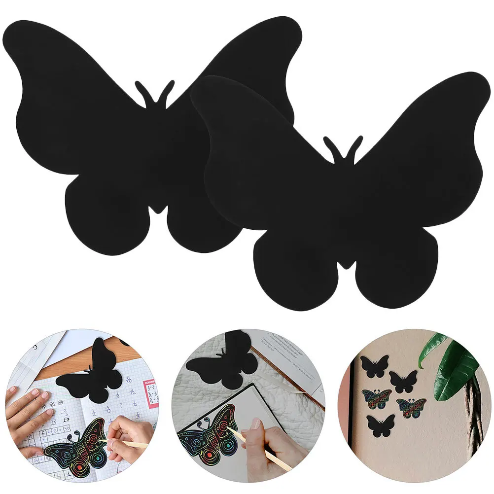 12Pcs Butterfly Scratch Paper Craft Set Kids DIY Painting Party Favors Festival Supplies Decorative DIY Sheets
12Pcs Butterfly Scratch Paper Craft Set Kids DIY Painting Party Favors Festival Supplies Decorative DIY Sheets
