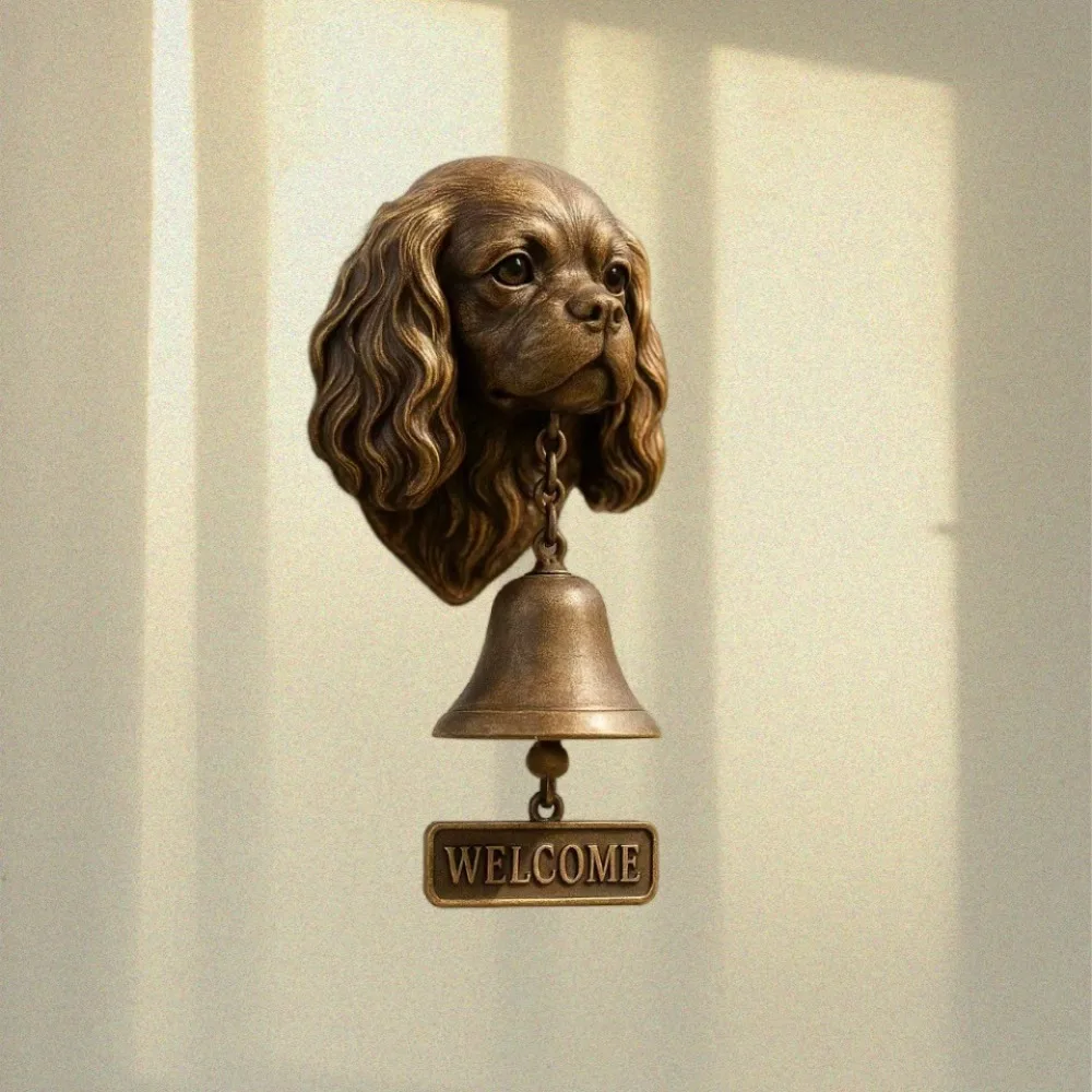 Durable Vintage Welcome Doorbell Unique Wall Mount Puppy Doorbell Resin Rustic Dinner Bell Home Entrance
Durable Vintage Welcome Doorbell Unique Wall Mount Puppy Doorbell Resin Rustic Dinner Bell Home Entrance