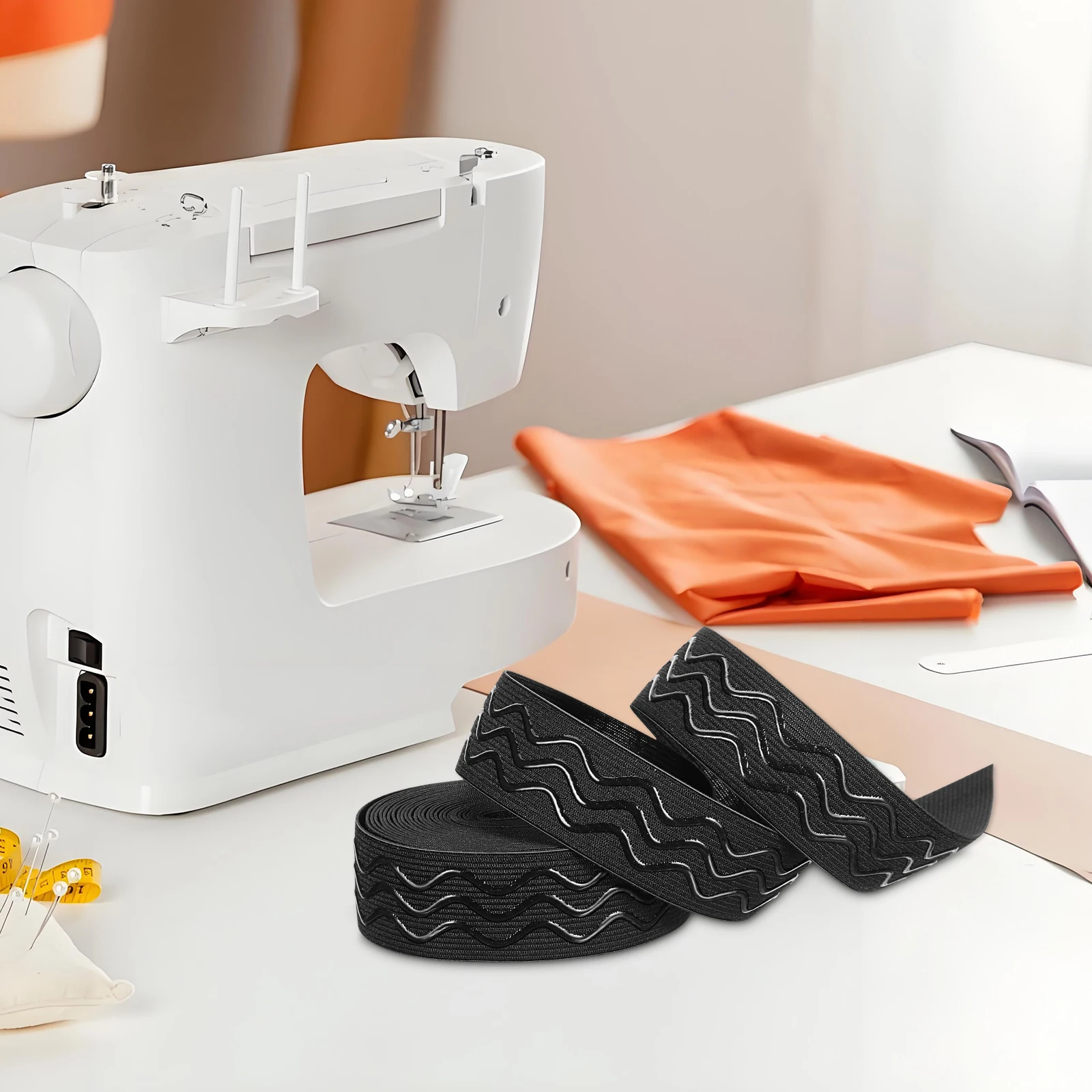 1pcs 5 Yards 20Mm Black Silicone Gripper Non-Slip Wavy Grip Craft Diy Garment High Strength Wide Flat Stretch Strap Bed Sheets
1pcs 5 Yards 20Mm Black Silicone Gripper Non-Slip Wavy Grip Craft Diy Garment High Strength Wide Flat Stretch Strap Bed Sheets