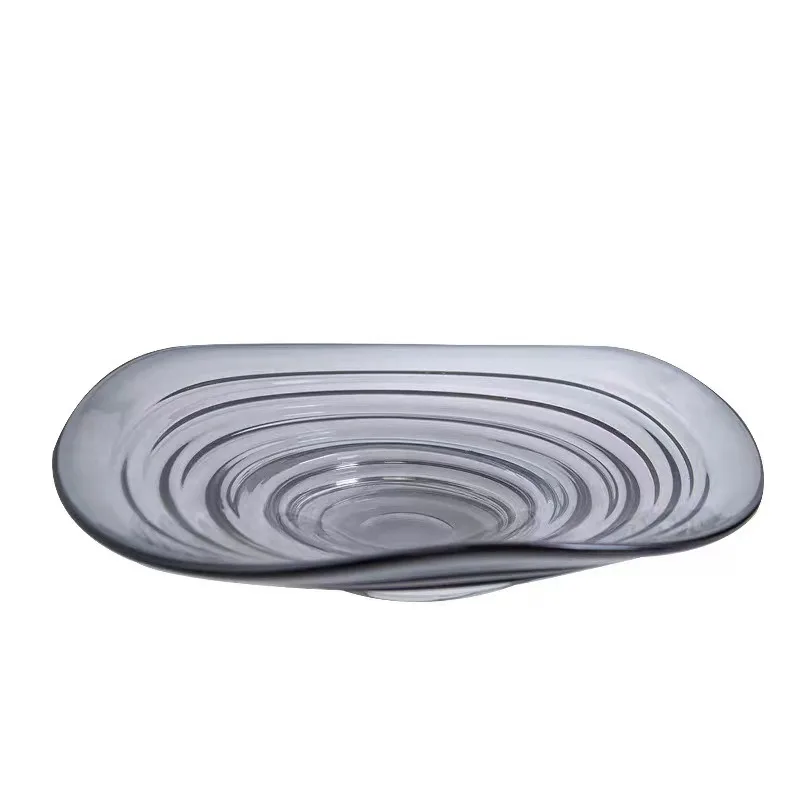 Light luxury wave shape glass fruit plate decoration creative living room coffee table ornament
Light luxury wave shape glass fruit plate decoration creative living room coffee table ornament