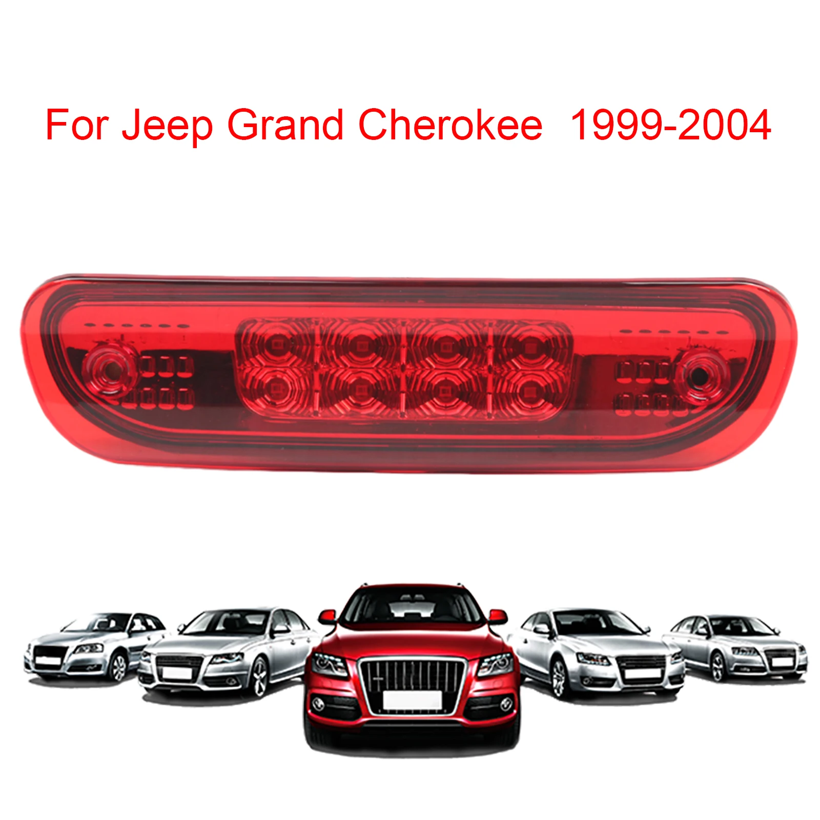 Тормозная сигнальная лампа 55155140AB Третий стоп-сигнал, высокий стоп-сигнал для Jeep Grand Cherokee 1999 2000-2004 гг.
Тормозная сигнальная лампа 55155140AB Третий стоп-сигнал, высокий стоп-сигнал для Jeep Grand Cherokee 1999 2000-2004 гг.