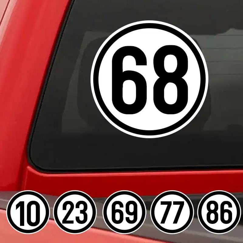 Car Sticker Racing Number 10 23 33 46 68 69 77 86 Waterproof Styling Automobiles Motorcycle Exterior Accessories Vinyl Decals
Car Sticker Racing Number 10 23 33 46 68 69 77 86 Waterproof Styling Automobiles Motorcycle Exterior Accessories Vinyl Decals