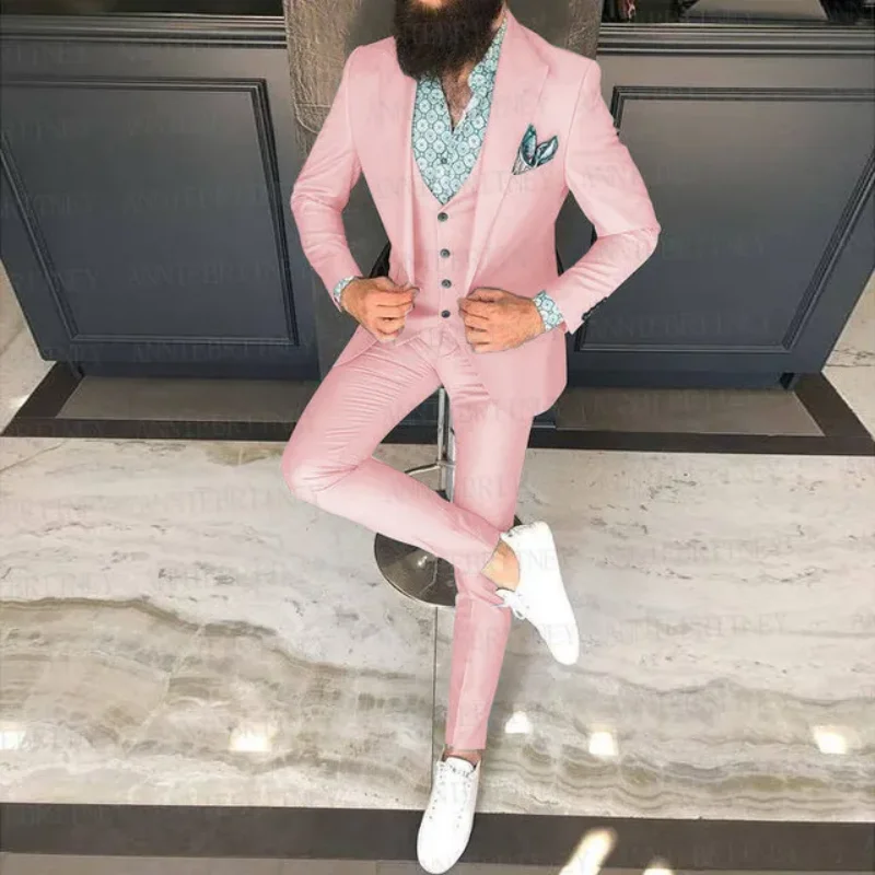 Latest Turquoise Wedding Men Suit Set Slim Fit Prom Groom Dress Tuxedo Orange Blazer Best Man Jacket Vest Pants 3 Pieces 2024
Latest Turquoise Wedding Men Suit Set Slim Fit Prom Groom Dress Tuxedo Orange Blazer Best Man Jacket Vest Pants 3 Pieces 2024