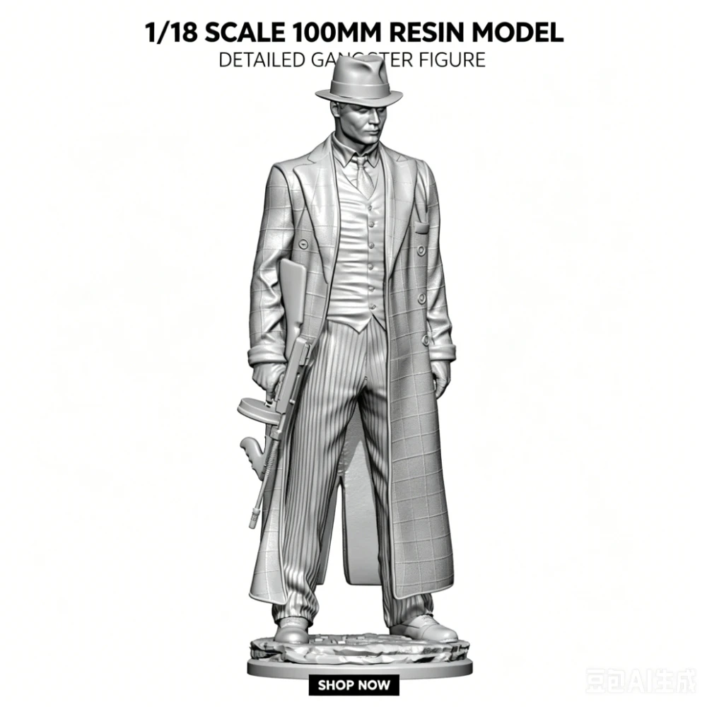 100MM Height, Cast Resin Model Kit, Unpainted Character Model, Needs To Be Assembled
100MM Height, Cast Resin Model Kit, Unpainted Character Model, Needs To Be Assembled