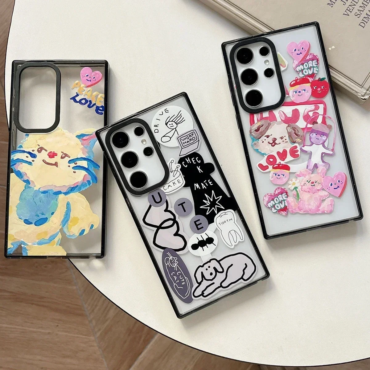 Dog Sticker Magnetic Acrylic Black Border Magnetic Phone Case for Samsung Galaxy S25U S23 S24 S25 Ultra Cover Protective Shell
Dog Sticker Magnetic Acrylic Black Border Magnetic Phone Case for Samsung Galaxy S25U S23 S24 S25 Ultra Cover Protective Shell