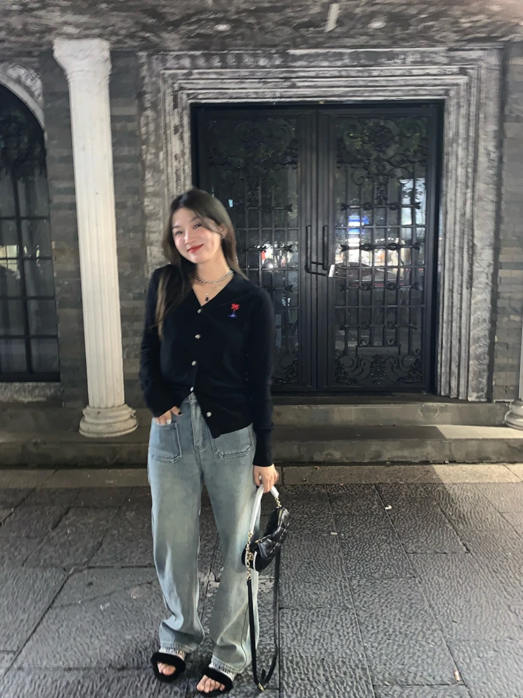 Fce Lined High Waist Wide Leg Denim Jeans Women's Winter Faion Design Unique Sle Casual Long Pants Light Blue
Fce Lined High Waist Wide Leg Denim Jeans Women's Winter Faion Design Unique Sle Casual Long Pants Light Blue