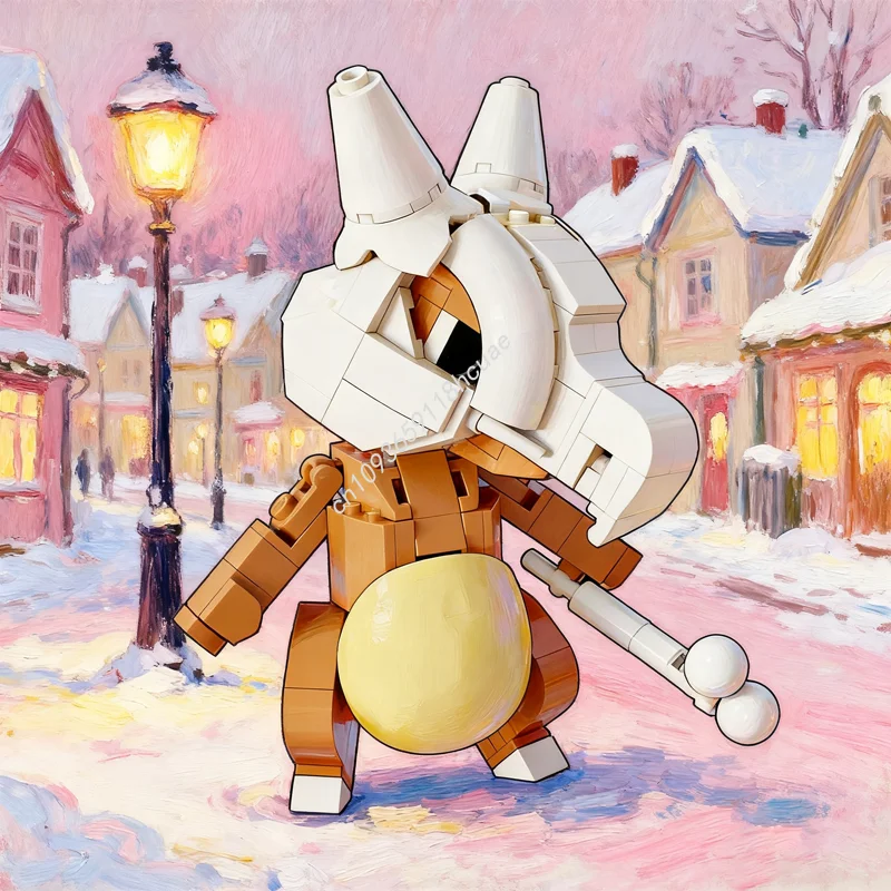 169pcs MOC Cubone Pocket Pets Model Building Toys Blocks Construction Christmas Gift Assemble Creative Education Brick DIY Idea
169pcs MOC Cubone Pocket Pets Model Building Toys Blocks Construction Christmas Gift Assemble Creative Education Brick DIY Idea