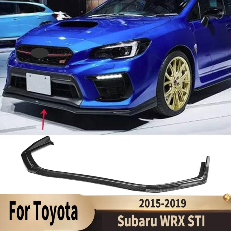 For Toyota Subaru WRX STI 2015 2016 2017 2018 2019 front bumper splitter lip spoiler diffuser body kits
For Toyota Subaru WRX STI 2015 2016 2017 2018 2019 front bumper splitter lip spoiler diffuser body kits
