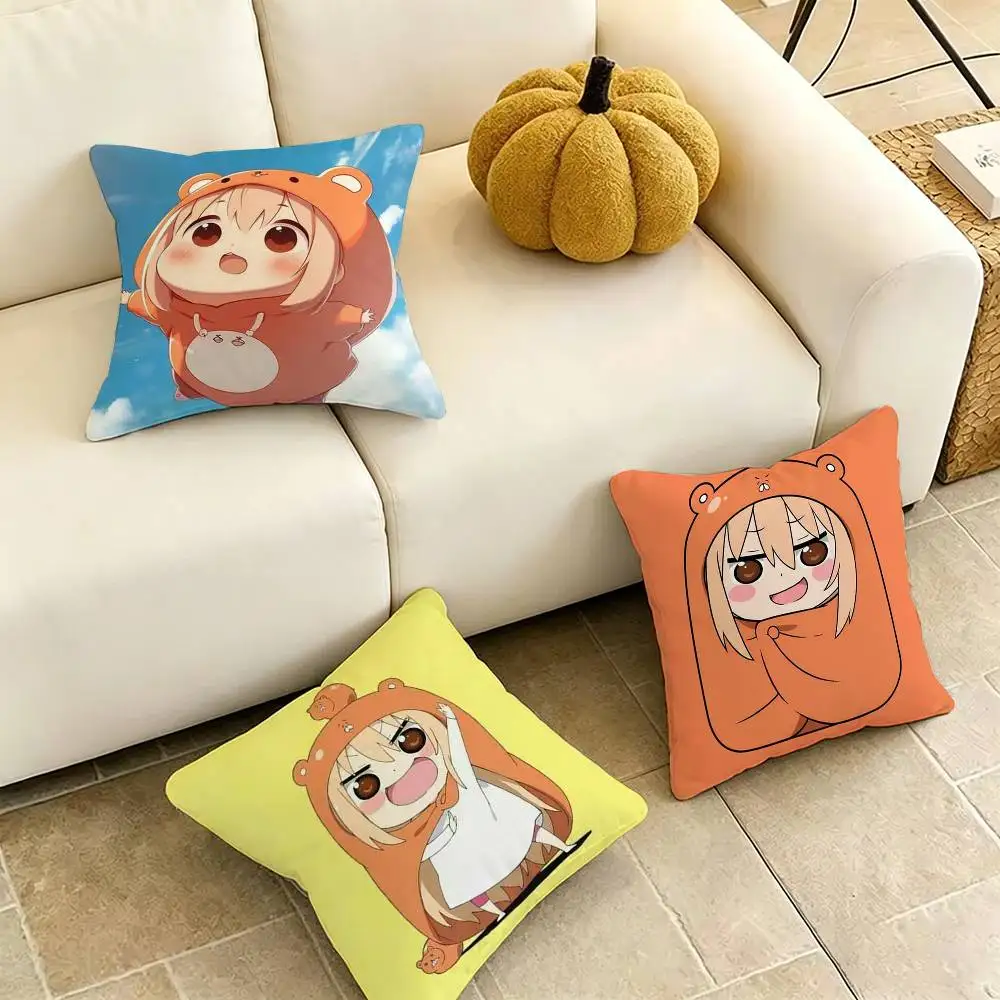 Himouto-O Umaru-Chan Square Double-Sided printed Pillow Case Bedroom Bedside Pillow Sofa Cushion Cover Gift
Himouto-O Umaru-Chan Square Double-Sided printed Pillow Case Bedroom Bedside Pillow Sofa Cushion Cover Gift
