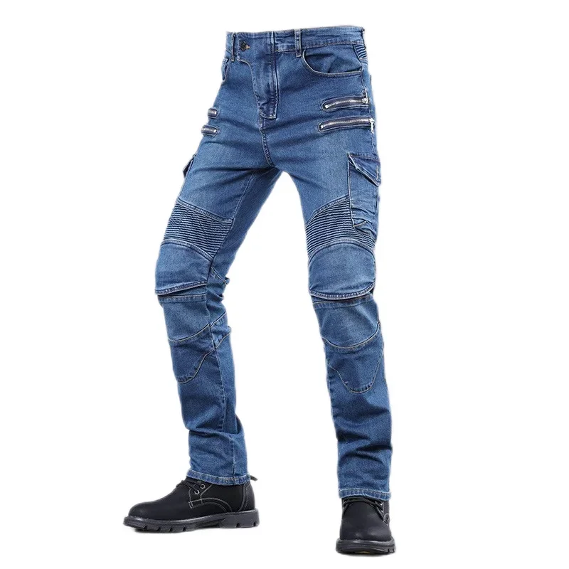 New Style Spring And Summer Breathable Motorcycle Riding Pants Rider Anti-fall Motorcycle Jeans Men And Women Protective Gear
New Style Spring And Summer Breathable Motorcycle Riding Pants Rider Anti-fall Motorcycle Jeans Men And Women Protective Gear