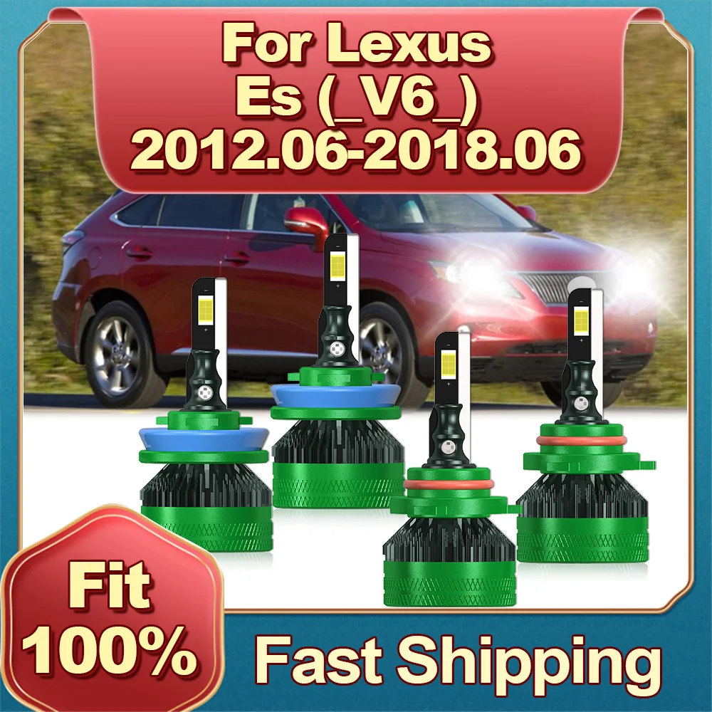 2/4Pcs LED Headlight High Low Beam Upgrade CSP Chip Car Turbo Lamps 12V 200W For LEXUS ES V6 2012 2013 2014 2015 2016 2017 2018
2/4Pcs LED Headlight High Low Beam Upgrade CSP Chip Car Turbo Lamps 12V 200W For LEXUS ES V6 2012 2013 2014 2015 2016 2017 2018