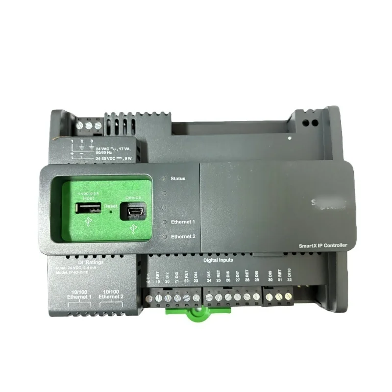 SXWIPIOAA10001 SmartX IP-IO-DI10 Input Expander 10 Digital Inputs BACnet IP
SXWIPIOAA10001 SmartX IP-IO-DI10 Input Expander 10 Digital Inputs BACnet IP