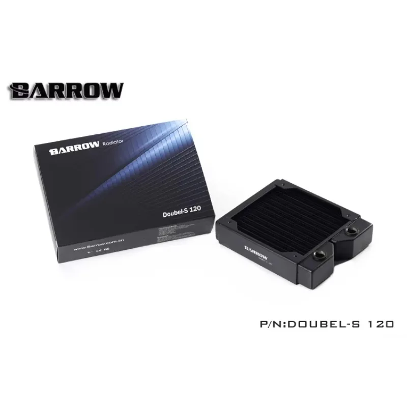 Barrow Doubel-S 120, Double Shaft 120mm Radiator, 34mm Thickness, Copper High-density Water Cooler, Suitable For 120mm Fans
Barrow Doubel-S 120, Double Shaft 120mm Radiator, 34mm Thickness, Copper High-density Water Cooler, Suitable For 120mm Fans