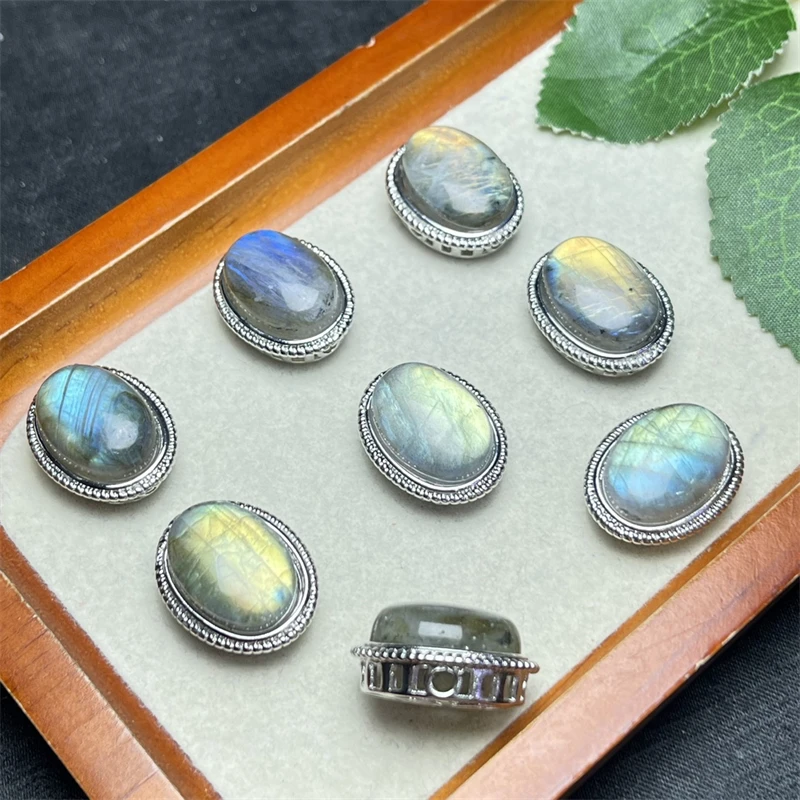 5PCS Natural Labradorite Jewelry Accessories Pendant Crystal Crafts Energy Gemstone Healing Stone Crystal Carved Gift 22MM
5PCS Natural Labradorite Jewelry Accessories Pendant Crystal Crafts Energy Gemstone Healing Stone Crystal Carved Gift 22MM