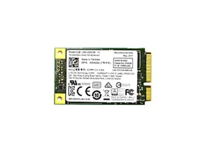 Dell 2HNG6 256 GB 18 Inches Internal Laptop Solid State Drive - 6 Gbps - Mini-SATA - M2 - Multi-Level Cell - Used-Like New
Dell 2HNG6 256 GB 18 Inches Internal Laptop Solid State Drive - 6 Gbps - Mini-SATA - M2 - Multi-Level Cell - Used-Like New