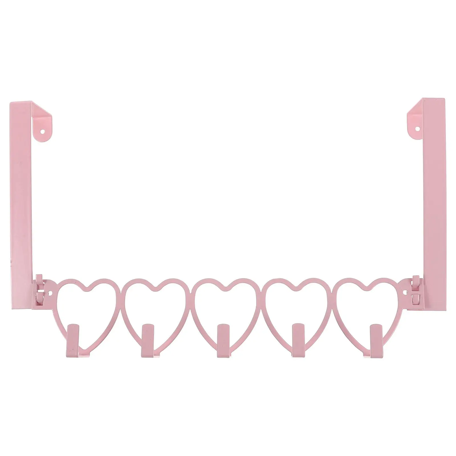 Heart Design 5-Hook Over Door Towel Rack Wall Mounted Bathroom Organizer Holder Storage Towel Rack Bathroom Door Hooks
Heart Design 5-Hook Over Door Towel Rack Wall Mounted Bathroom Organizer Holder Storage Towel Rack Bathroom Door Hooks