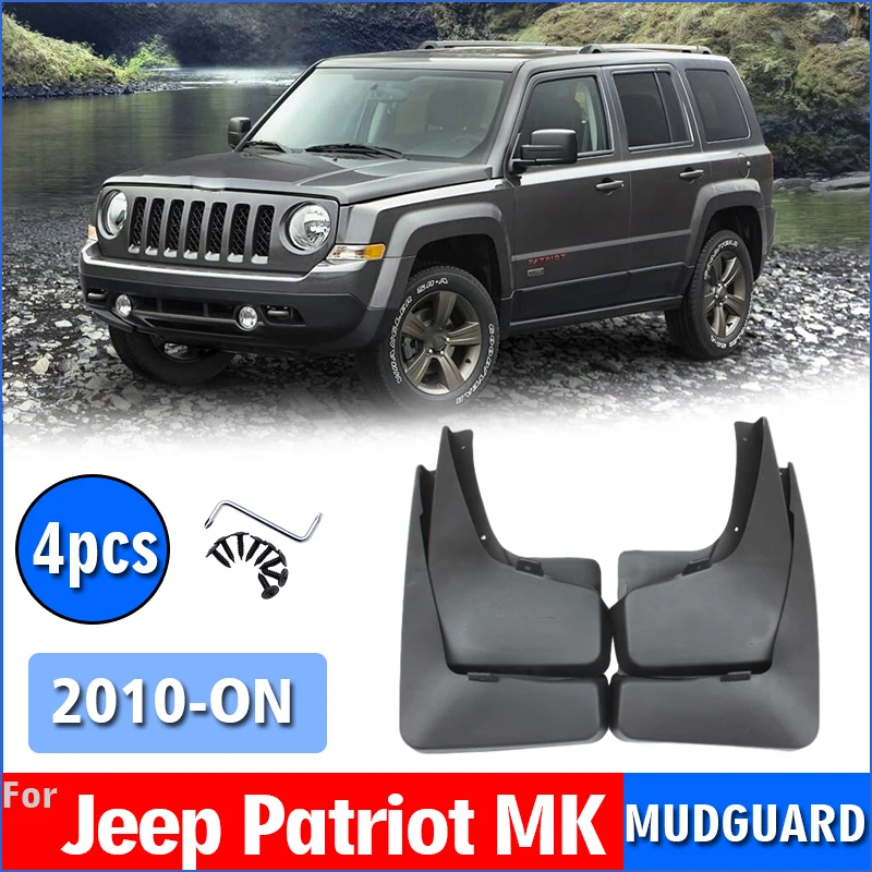 Front Rear 4pcs Mud Flaps for Jeep Patriot MK Fender Mud flap Splash Guard Fenders Mudguards car Accessories 2010-2020
Front Rear 4pcs Mud Flaps for Jeep Patriot MK Fender Mud flap Splash Guard Fenders Mudguards car Accessories 2010-2020