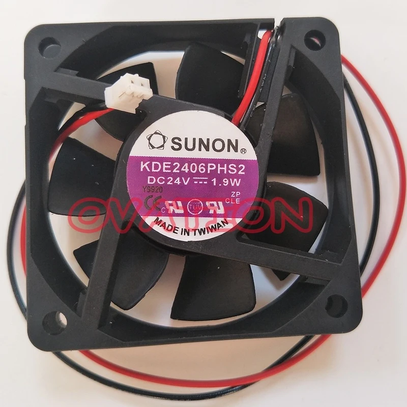 A+for1pcs KDE2406PHS2 24V 1.9W cooling fan 60 #md
A+for1pcs KDE2406PHS2 24V 1.9W cooling fan 60 #md