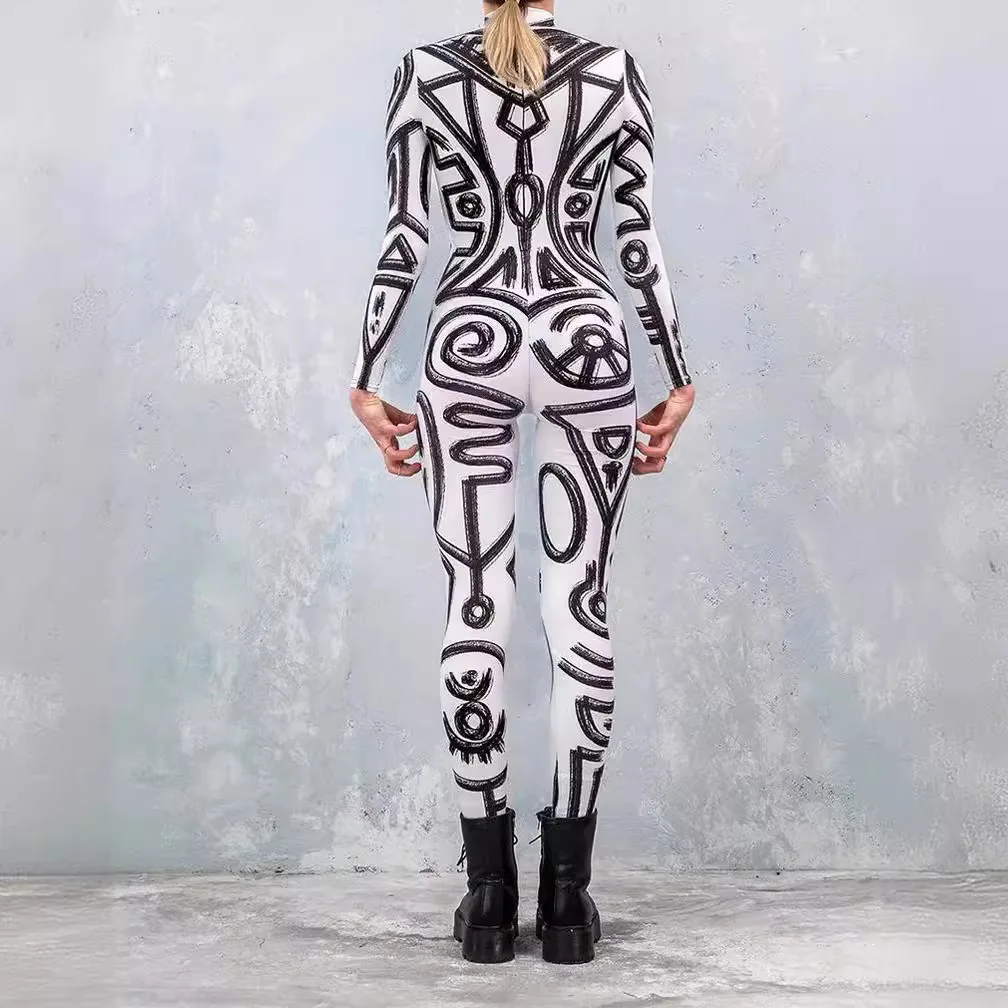 Women Role Playing Party Jumpsuit Halloween Holiday Zentai Armor Digital Printing Clothing Cosplay Aerial Yoga Sports Bodysuit
Women Role Playing Party Jumpsuit Halloween Holiday Zentai Armor Digital Printing Clothing Cosplay Aerial Yoga Sports Bodysuit