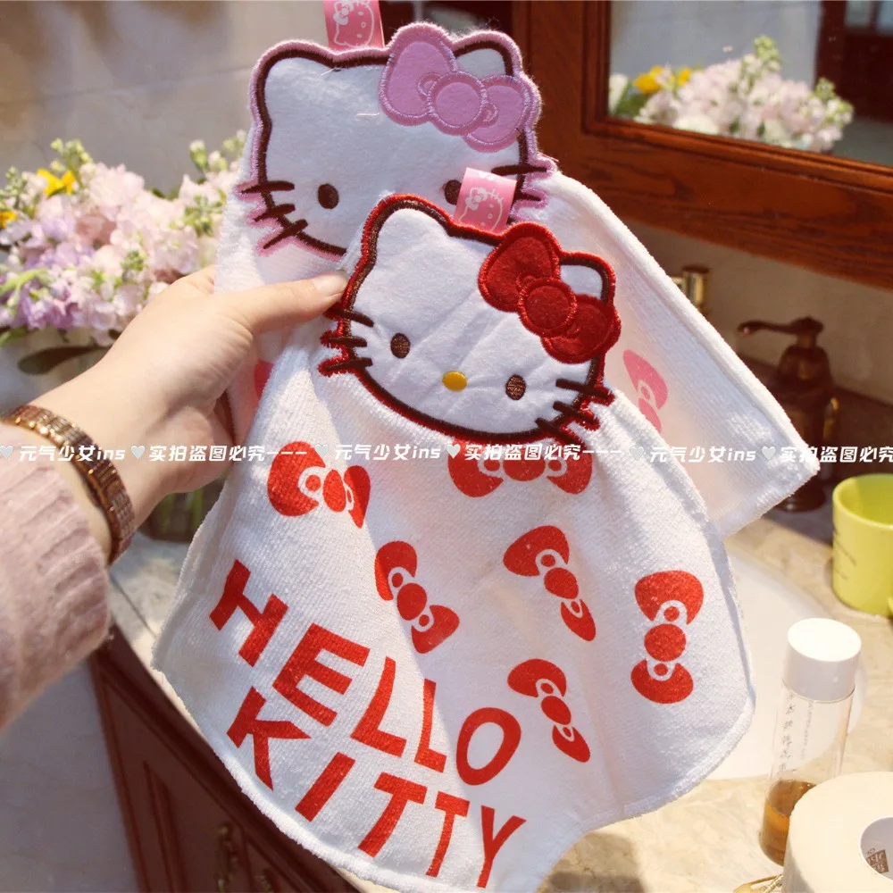 Hello Kitty Hand Towel Cute Originality Hanging Hand Towel Water Uptake Quick Drying Kitchen Toilet Portable Rubbing Cloth
Hello Kitty Hand Towel Cute Originality Hanging Hand Towel Water Uptake Quick Drying Kitchen Toilet Portable Rubbing Cloth