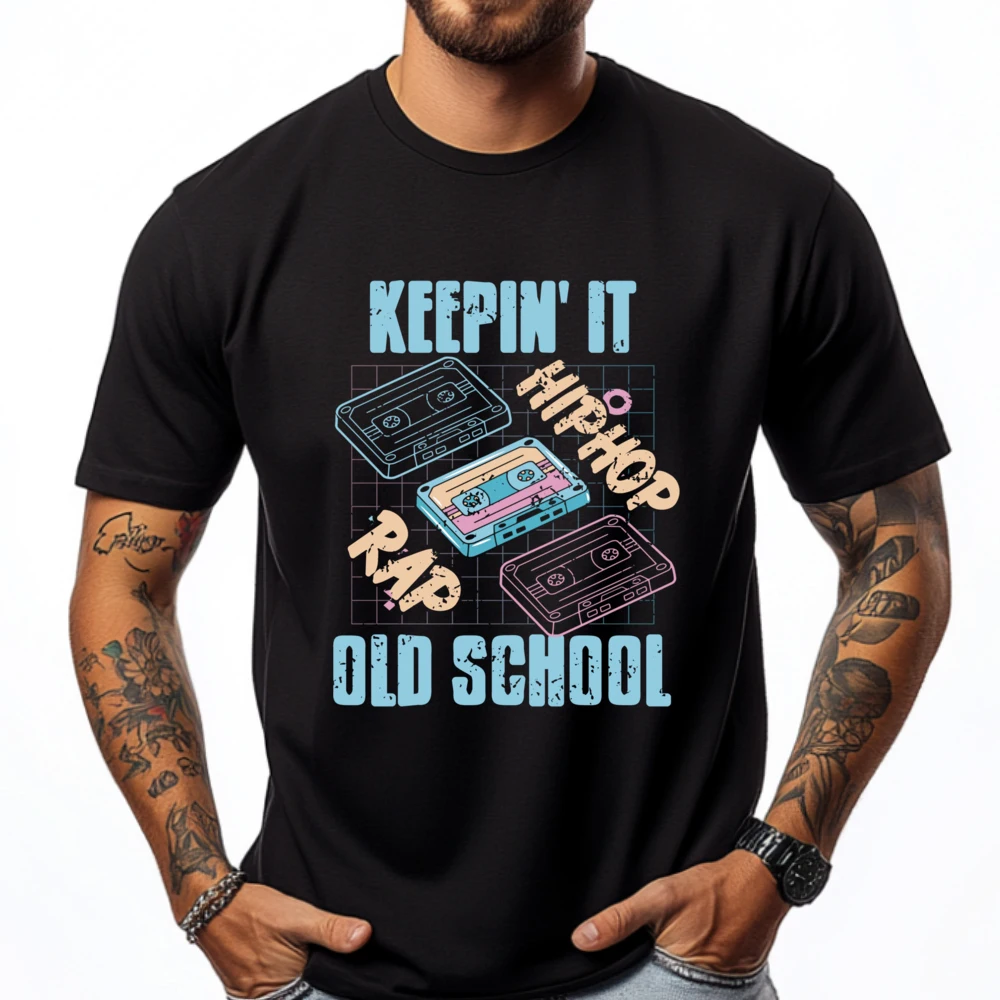 Hip Hop Rap Keepin It Old School Cool Cassette Music Brand Clothing Anime T Shirts Crazy Funny Shirts For Men Classic
Hip Hop Rap Keepin It Old School Cool Cassette Music Brand Clothing Anime T Shirts Crazy Funny Shirts For Men Classic