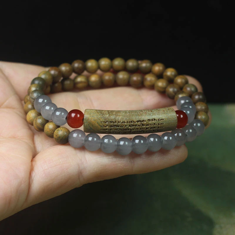 6mm Double Circle Buddhist Bead , Green Sandalwood Half Bangle Bracelet, Personalized Jewelry
6mm Double Circle Buddhist Bead , Green Sandalwood Half Bangle Bracelet, Personalized Jewelry