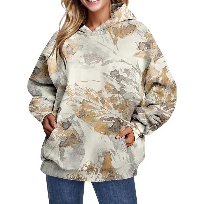 New Women's Hoodie Maple Leaf Printed Long Sleeve Coat Spring Autumn Casual Sweatshirt Pocket Loose Jacket Hoodied Sweatshirts
New Women's Hoodie Maple Leaf Printed Long Sleeve Coat Spring Autumn Casual Sweatshirt Pocket Loose Jacket Hoodied Sweatshirts