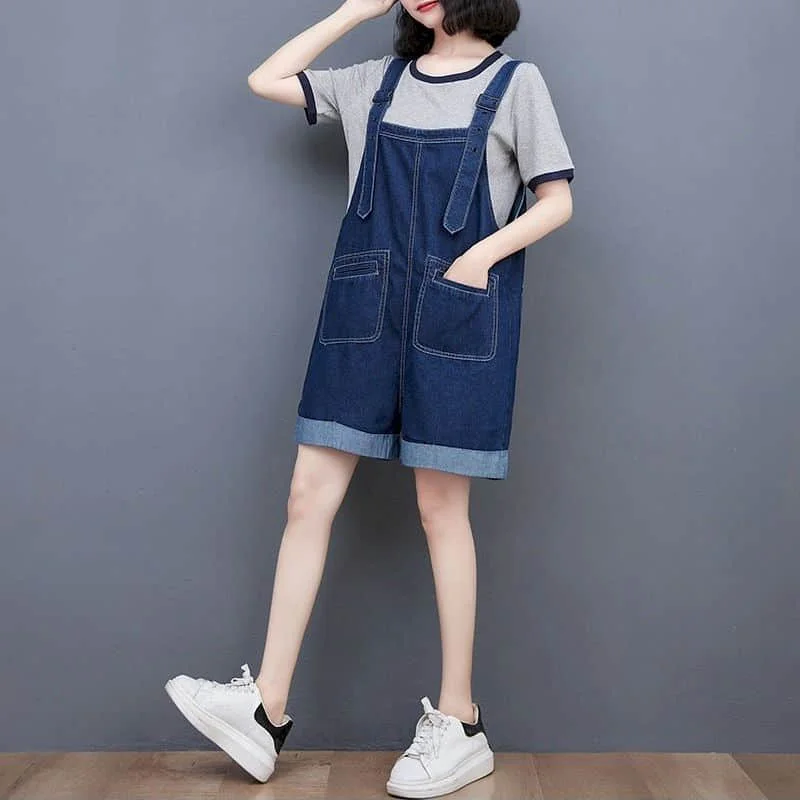 Vintage Denim Jumpsuits Women Casual Loose One Piece Outfit Women Korean Fashion Playsuits Harem Pants Overalls for Women Jeans
Vintage Denim Jumpsuits Women Casual Loose One Piece Outfit Women Korean Fashion Playsuits Harem Pants Overalls for Women Jeans