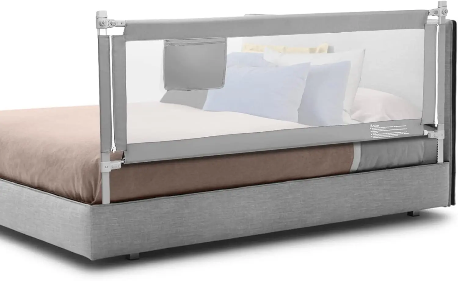 77" Extra Long Bed Rail for Toddlers, Height Adjustable & Foldable with Storage Pocket & Double Safety Lock for Twin Full Queen
77" Extra Long Bed Rail for Toddlers, Height Adjustable & Foldable with Storage Pocket & Double Safety Lock for Twin Full Queen