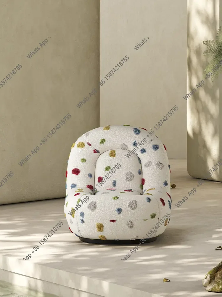 Y64 Italian Light Luxury Single Sofa Nordic Simple Home Living Room Cream Style Creative Lazy Leisure Chair
Y64 Italian Light Luxury Single Sofa Nordic Simple Home Living Room Cream Style Creative Lazy Leisure Chair